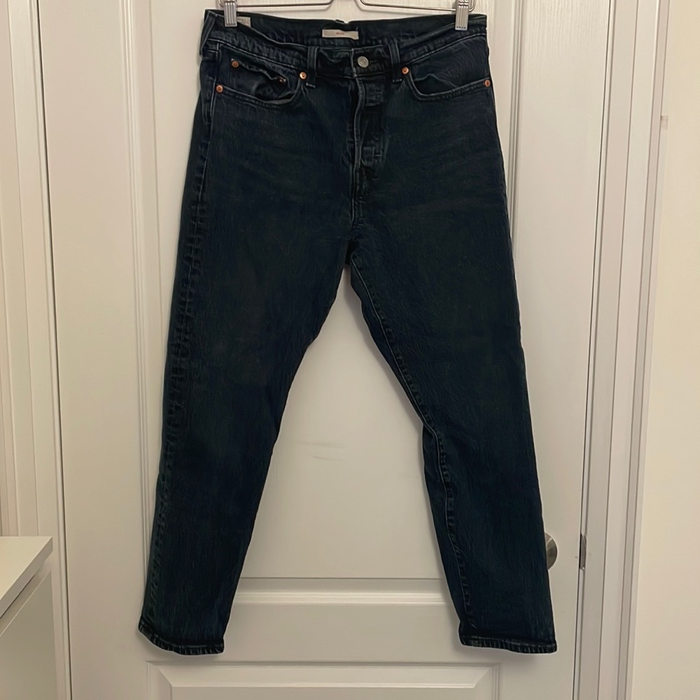 Levi’s WEDGIE fit black denim size 31
